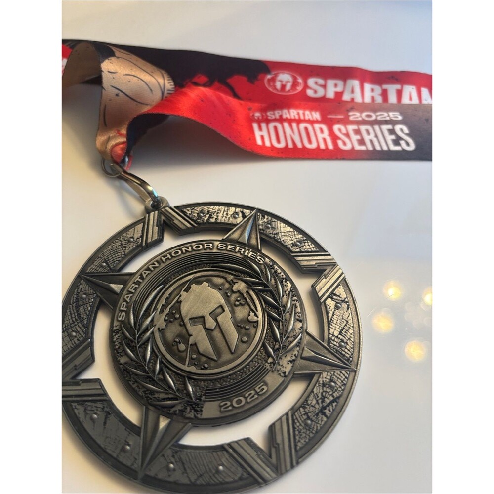 2025 Spartan Honor Series Sprint Finisher Medal